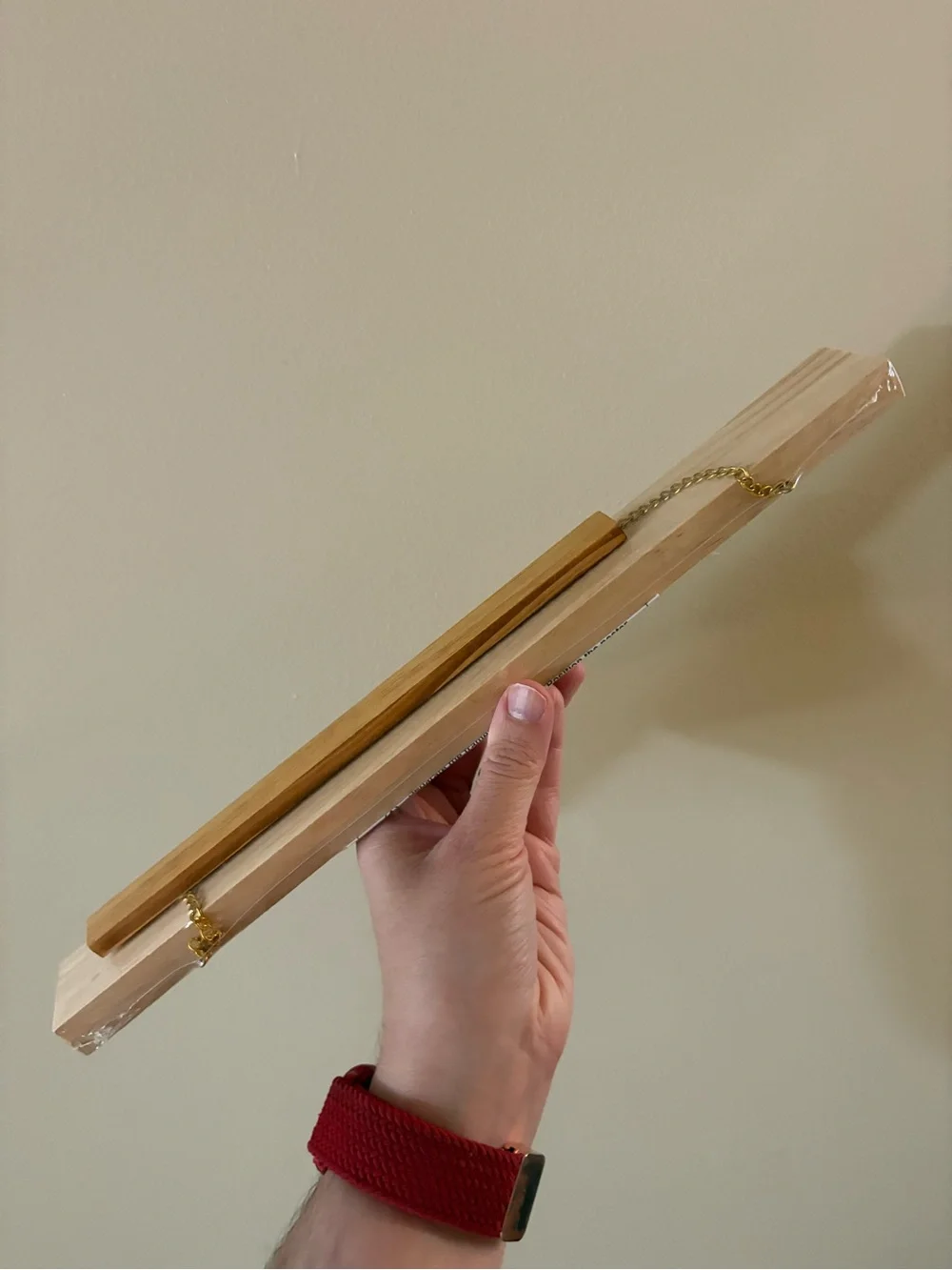 Poster hanger magnetic